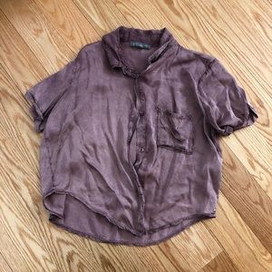 Collared T shirt from American eagle